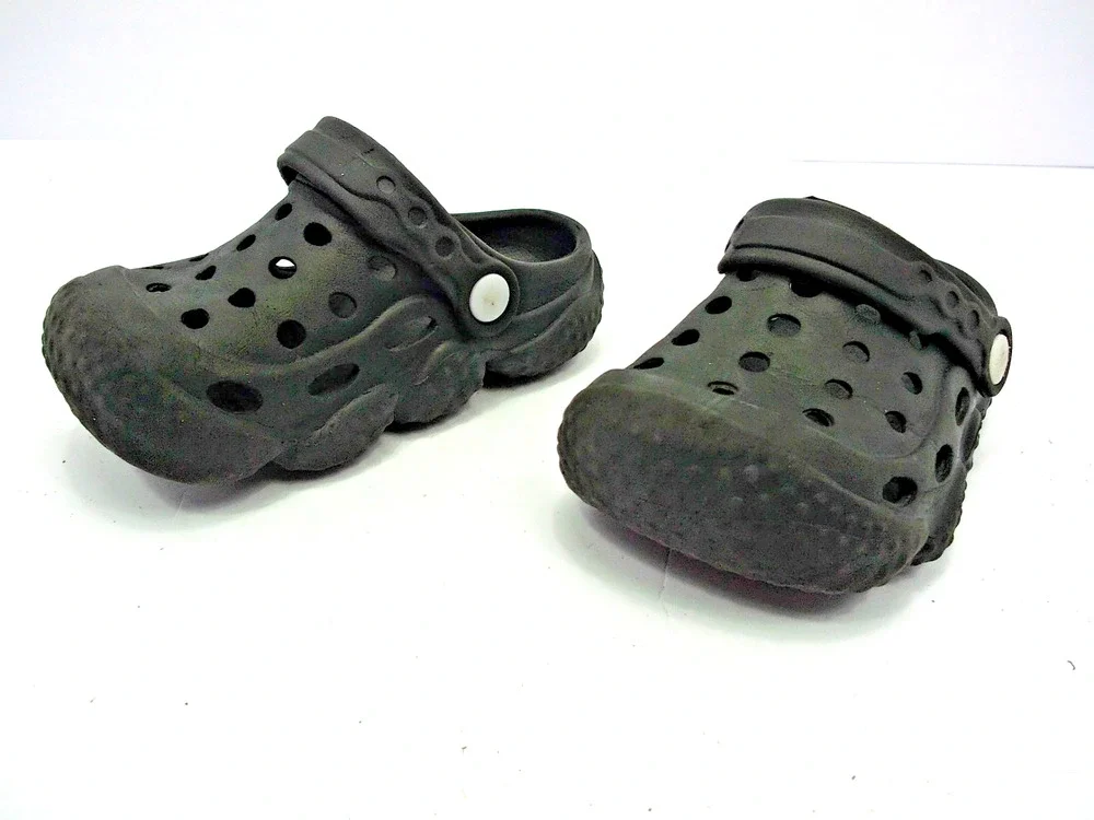 Little Kids Clogs Girls Boys Slide Lightweight Garden Shoes Slip-on Size 8 - 9**
